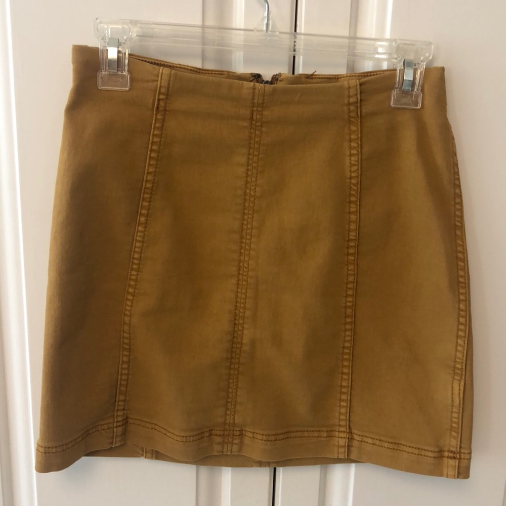 Free People 15 inch length skirt.